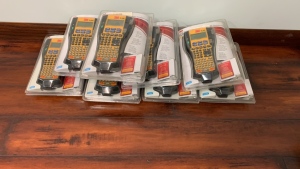 LOT OF (7) 3M PL200 PORTABLE LABELER