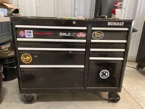 Kobalt 8-Drawer Portable Tool Chest No Keys, w/Contents