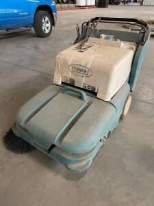 Tennant 3641 Floor Sweeper Battery Powered, Walk Behind, (please inspect)