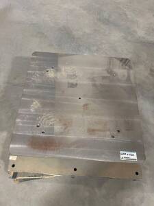 Large Metal Footing 1 1/4"plate - Top- 33 1/2"x 33 1/2" Bottom- 39 1/2"x 39 1/2" 11 3/4"Tall