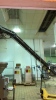 INCLINING STAINLESS STEEL POWERED CONVEYOR APPROX.: 334" X 35 1/2" X 156" WITH 14" PLASTIC CHAIN (COOKING AREA) - 4
