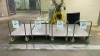 (4) ASSORTED STAINLESS STEEL FLATBED CARTS (COOKING AREA)
