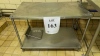 (5) ASSORTED STAINLESS STEEL TABLES (COOKING AREA) - 3