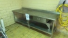 (5) ASSORTED STAINLESS STEEL TABLES (COOKING AREA) - 5