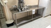 (2) STAINLESS STEEL PREP TABLES (KITCHEN 2ND FLOOR) - 2