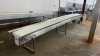 ARROWHEAD STAINLESS STEEL POWERED CONVEYOR APPROX.: 218" X 25" WITH 17" BELT (MEAT CUTTING AREA) - 3