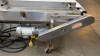 LAUGHLIN STAINLESS STEEL POWERED CONVEYOR APPROX.: 151" X 44" WITH 28" BELT (MEAT CUTTING AREA) - 6