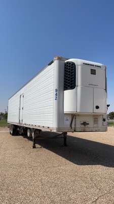 2006 GREAT DANE 48' TANDEM AXLE REFRIGERATED SEMI-TRAILER, THERMO KING SPECTRUM B5 SMART REEFER, 68,000 GVWR, UNIT NO. 942, 1GRAA96226W705067