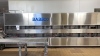 2001 BABBCO DIRECT FIRED TUNNEL OVEN, 130"W X 80L, 2,420,000-BTU/HR, WITH 130" X 80"L PLASTIC LINK ENTRY CONVEYOR, (2) BABBCO CONTROL PANELS (BAKERY 1) - 3