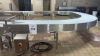 RADIUS STAINLESS STEEL POWERED CONVEYOR WITH 24" PLASTIC CHAIN, (1) MOTOR, CONTROL PANEL AND BUILT IN CHAIN WASH STATION (BAKERY 1) - 3