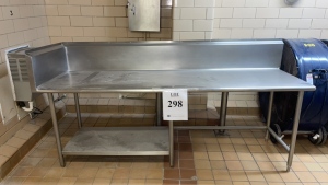 (2) STAINLESS STEEL TABLES (BAKERY 1)