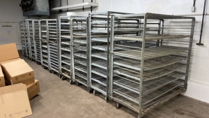 (10) METAL RACKS (890 COOLER)