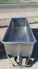 (LOT) ASSORTED STAINLESS STEEL SINKS AND STAINLESS STEEL TRUCK (OUTSIDE) - 5