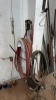 (LOT) ASSORTED CONTAINMENT PALLETS, AIR HOSES, GREASE BARRELS, ANTIFREEZE/COOLANT, LOCKER, CARTS (TRUCK SHOP) - 9