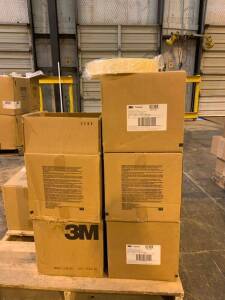 (2) PALLETS OF CLEAR BOX SEALING TAPE BY 3M AND INTERTAPE, 48mm x 1500m (1.88 in x 1640yd) 6 ROLLS PER BOX (WEARHOUSE)