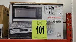 AMANA AMV2307PFS 1.6 CU.FT. MICROWAVE HOOD CONBINATION