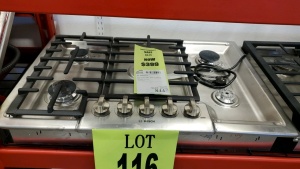 BOSCH NGM8056UC 30IN 800 SERIES GAS COOKTOP (MISSING GRILL AND BURNER)