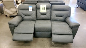 LAWTON ELECTRIC RECLINING SOFA 84in