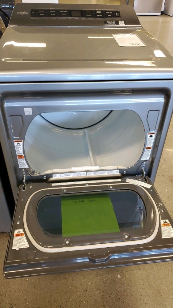 WHIRLPOOL PAIR, 27in TOP LOAD WASHER WTW5105HC, 27in SMART CAPABLE TOP