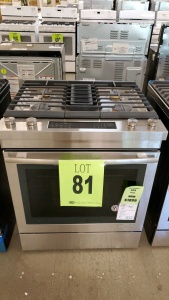 JENNAIR JDSI750FS 30in DUAL-FUEL GAS DOWNDRAFT RANGE