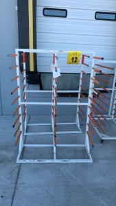 (2) HEAVY DUTY DRYING RACK 51in X 20 in X 72in