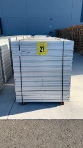 APPROX (140) ASST'D SANYO SOLAR PANELS 190W 51in X 34 1/2in, 6 STACKS