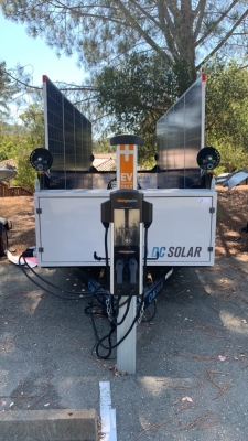 2014 SCT 20 Hybrid - Mobile Solar Generator From DC Solar consist of: ChargePoint Dual EV Charger, Kubota GL 11000, 2 SMA Converters, Midnight Classic controller, 2 x 48v Batteries, Fuel Tank and 10 Solar Panels, Vin: 4HXSC1727FC172191 (NO KEYS, LOCKED, T
