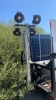 SCT 20 Hybrid - Mobile Solar Generator From DC Solar consist of: 2 Light Tower, Kubota GL 7000, 2 SMA Converters, Midnight Classic controller, 2 x 48v Batteries, Fuel Tank and 10 Solar Panels (NO KEYS, LOCKED, TIRES NEED AIR) (1928 SAINT MARY'S ROAD MORAG - 6
