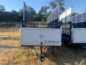 2014 SCT 20 Mobile Solar Generator From DC Solar consist of: 2 SMA Converters, Midnight Classic controller, 2 x 48v Batteries, and 10 Solar Panels, Vin: 4HXSC1722FC174169 (TIRES NEED AIR) (11555 OLD OREGON TRAIL REDDING, CA 96003) (10 TO 12 WEEKS FOR TITL