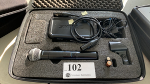 SHURE SM58 MICROPHONE W/ PGXD2 TRANSMITTER