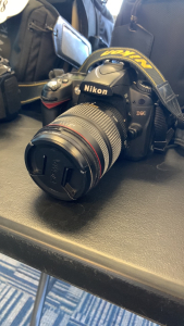 NIKON D90 WITH SIGMA DC 18-200MM LENS AND BAG (LOCATION: CECILIA HALL)