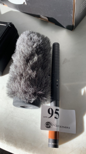 RODE NTG-2 SHOTGUN CONDENSER MICROPHONE W/ WINDSCREEN MUFF