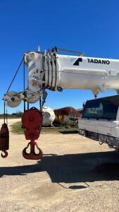 2006 Tadano ATF-110G-5 130 Ton Crane, Unit #523 New Battery 9 - Sept 2022, VIN WFN5RUER162035200, w/ additional counterweight