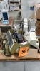 LOT OF ASST'D LABORATORY EQUIPMENT, (4) LARGE HOT PLATES,(3) 500 SERIES HAMILTON DILUTERS,(2) SPECTRONIC 20D BALANCE,