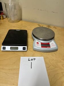 Lot Consisting of: Ohaus CS Series & Saga Scales