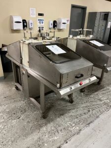 FoodTools Model CS-10E Full Sheet Product Slicer on Casters, 100-150 Sheets Per Hour Optimal (Brownies, Loafs, Bar Products, Pizza Products), s/n 5060 (2014)
