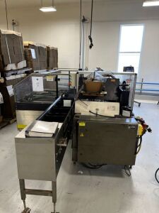 Econocorp Econosealer - Machine Opens Folded Box, Inserts Sealed Product and then Closes & Seals-Glues the Box w/ a Nordson Glue System