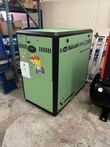 Sullair 2200 VS Compressor & SRC150 150CM Air Dryer (Under 500 Running Hours - Both Like New Condition) - New Cost $40,000