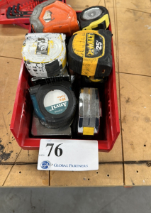 LOT OF ASST'D MEASURING TAPES