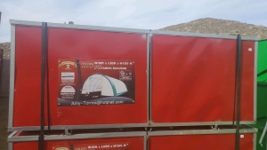 Golden Mountain,308515R-300g PE,2023,Storage Shelter, Unused 2023 Golden Mount - S308515R-PE Dome Storage Shelter.<br/>CSA/TUV Snow Rating Test Report, S fabric Certificate. 