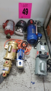 LOT OF 6 ASST'D PUMPS