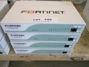 LOT OF 4 , FORTINET FORTIGATE FG-60D WIFI FIREWALL