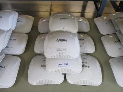 LOT OF 12 , ARUBA APIN0115 WIRELESS ACCEESS POINT