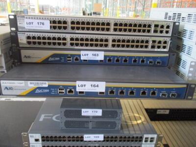 A10 NETWORKS AX1000 8 PORT LOAD BALANCER