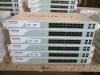 LOT OF 2 , FORTINET FORTISWITCH FS-224B-POE 24 PORT MANAGED GIGABIT POE SWITCH