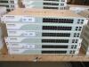 LOT OF 2 , FORTINET FORTISWITCH FS-224B-POE 24 PORT MANAGED GIGABIT POE SWITCH