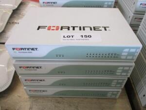 LOT OF 4 , FORTINET FORTIGATE FG-60D WIFI FIREWALL