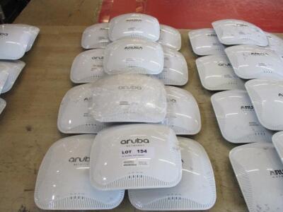 LOT OF 12 , ARUBA APIN0115 WIRELESS ACCEESS POINT