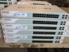 LOT OF 2 , FORTINET FORTISWITCH FS-224B-POE 24 PORT MANAGED GIGABIT POE SWITCH