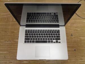 MACBOOK PRO A1286 LAPTOP (NO PASSWORD OR AC ADAPTER)